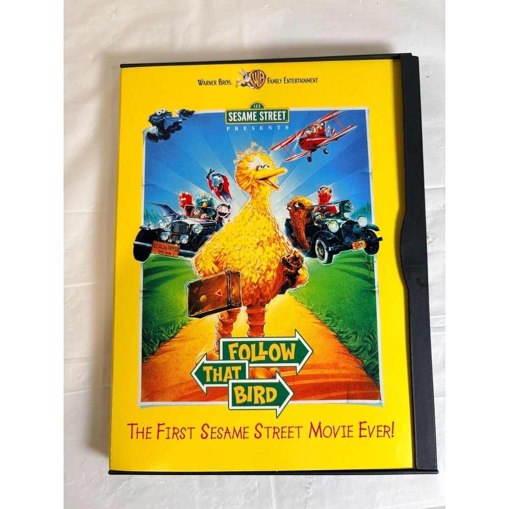 Sesame‎ Street - Follow That Bird (DVD, 2002) 89 mins